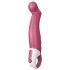 Satisfyer Petting Hippo - įkraunamas, atsparus vandeniui vibratorius (rožinis)