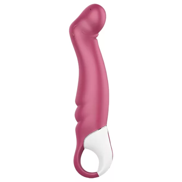 „Satisfyer Petting Hippo“ - įkraunamas, vandeniui atsparus vibratorius (rožinis)