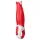 Satisfyer Power Flower - vibratorius - įkraunamas, atsparus vandeniui - raudonas