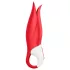 Satisfyer Power Flower - vibratorius - įkraunamas, atsparus vandeniui - raudonas