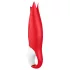 Satisfyer Power Flower - vibratorius - įkraunamas, atsparus vandeniui - raudonas