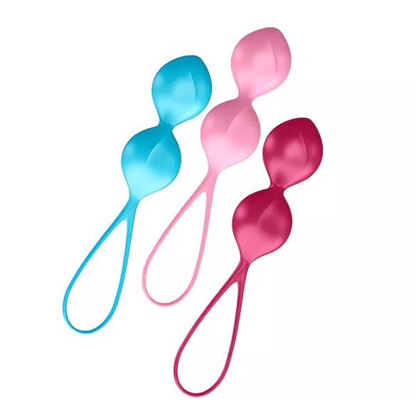 Satisfyer V Balls - geišos kamuoliukų rinkinys - 3 vnt.