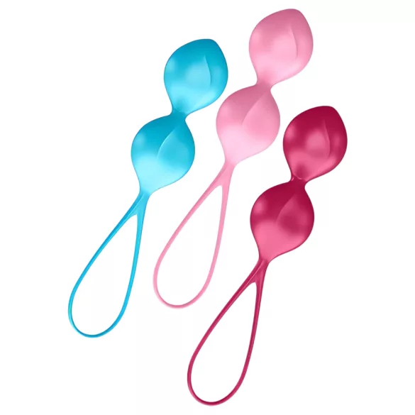 Satisfyer V Balls - geišos kamuoliukų rinkinys - 3 vnt.