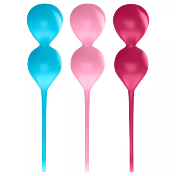 Satisfyer V Balls - geišos kamuoliukų rinkinys - 3 vnt.