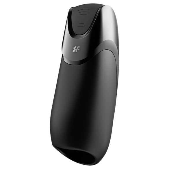 Satisfyer Vyrams - išmanus masturbatorius (juodas)