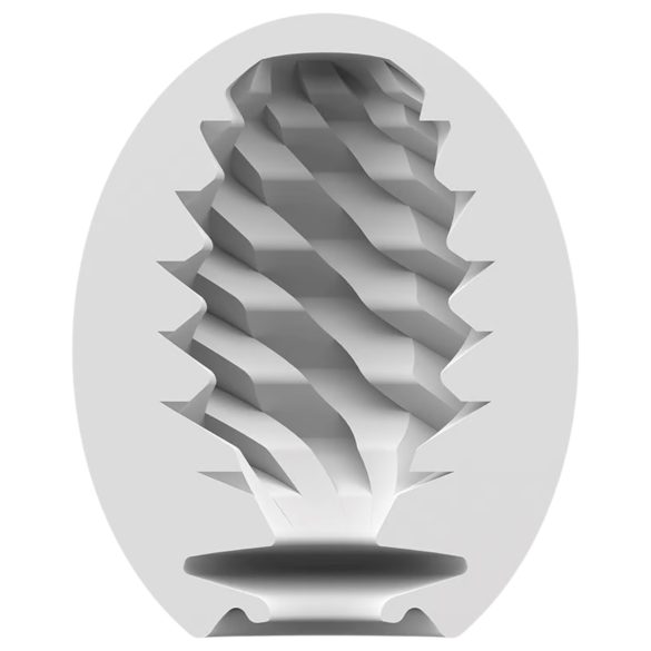 Satisfyer Egg Fierce - vibruojantis kiaušinio masturbatorius (1vnt)