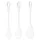Satisfyer Yoni Power 1 - geišos kamuoliukų rinkinys - baltas - 3 dalių