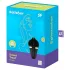 Satisfyer Sweet Treat - klitorio vibratorius su sukimu - įkraunamas, juodas