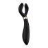 Satisfyer Endless Fun – įkraunamas, atsparus vandeniui porų vibratorius (juodas)