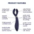 Satisfyer Endless Fun - poros vibratorius poroms