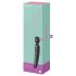 Satisfyer Wand-er Woman - vandeniui atsparus masažuoklis vibratorius (juodas)