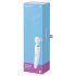 Satisfyer Wand-er Woman - atsparus vandeniui masažuoklis vibratorius (baltas)