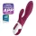 Satisfyer Heated Affair - klitorinis vibratorius su šildymu - raudonas