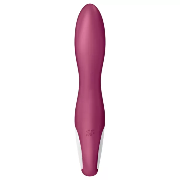 Satisfyer Heated Affair - klitorinis vibratorius su šildymu - raudonas