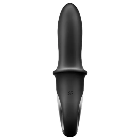 Satisfyer Hot Passion - analinis vibratorius su šildymu - juodas