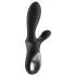 Satisfyer Heat Climax+ - Programėle valdomas šildomas analinis vibratorius (juodas)