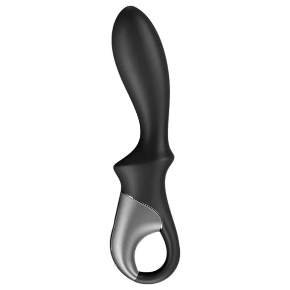 Satisfyer Heat Climax - programėle valdoma šildoma analinė vibratorius (juodas)