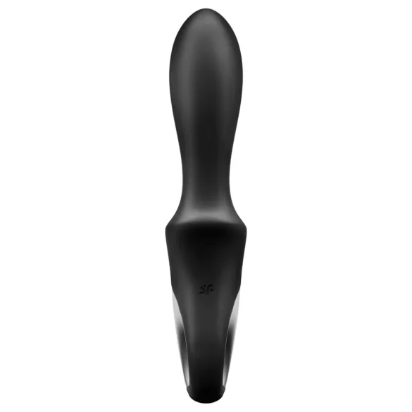 Satisfyer Heat Climax - programėle valdoma šildoma analinė vibratorius (juodas)
