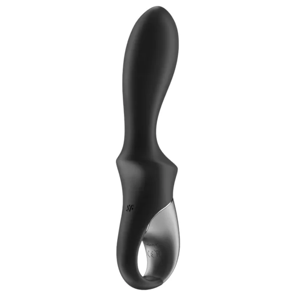Satisfyer Heat Climax - programėle valdoma šildoma analinė vibratorius (juodas)
