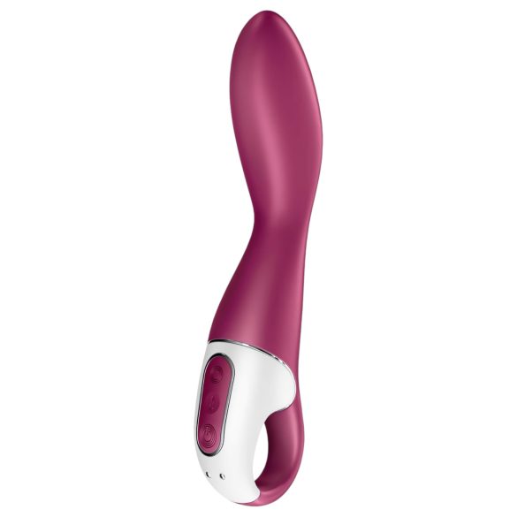 Satisfyer Heated Thrill - išmanus vibratorius su šildymu - raudonas