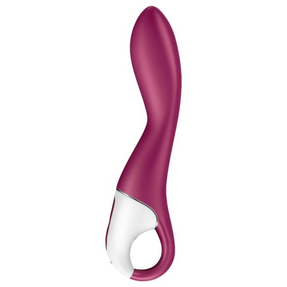 Satisfyer Heated Thrill - išmanus vibratorius su šildymu - raudonas