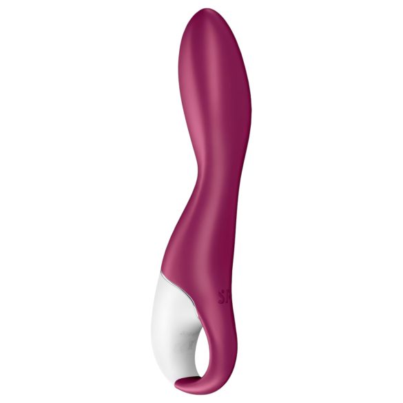 Satisfyer Heated Thrill - išmanus vibratorius su šildymu - raudonas