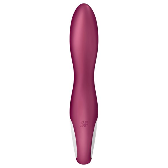 Satisfyer Heated Thrill - išmanus vibratorius su šildymu - raudonas