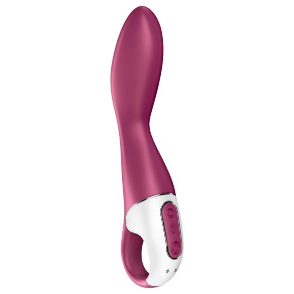 Satisfyer Heated Thrill - išmanus vibratorius su šildymu - raudonas