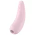 Satisfyer Curvy 2+ - programėle valdoma klitorio stimuliavimo oro bangomis priemonė (rožinė)