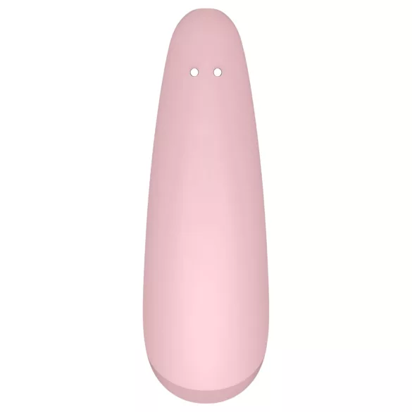 Satisfyer Curvy 2+ - programėle valdoma klitorio stimuliavimo oro bangomis priemonė (rožinė)