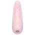 Satisfyer Curvy 2+ - išmanus oro bangų klitorio stimuliatorius (rožinis)