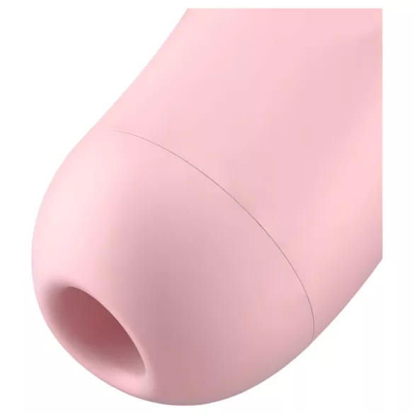 Satisfyer Curvy 2+ - programėle valdoma klitorio stimuliavimo oro bangomis priemonė (rožinė)