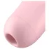 Satisfyer Curvy 2+ - programėle valdoma klitorio stimuliavimo oro bangomis priemonė (rožinė)