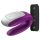 Satisfyer Double Fun - porų vibratorius - valdomas programėle - violetinis