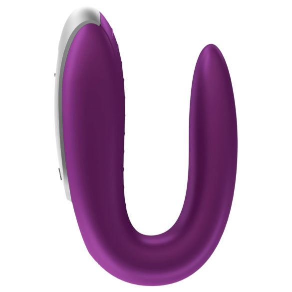 Satisfyer Double Fun - porų vibratorius - valdomas programėle - violetinis