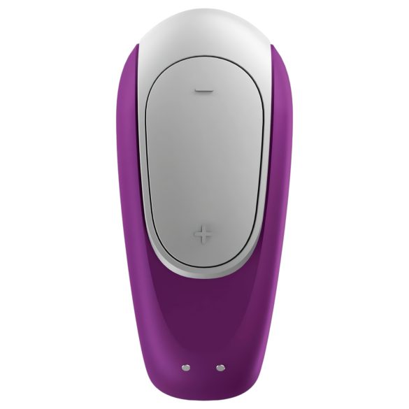 Satisfyer Double Fun - porų vibratorius - valdomas programėle - violetinis