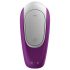 Satisfyer Double Fun - porų vibratorius - valdomas programėle - violetinis