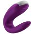 Satisfyer Double Fun - porų vibratorius - valdomas programėle - violetinis
