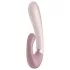Satisfyer Heat Wave - programėle valdomas šildomas vibratorius (smėlio spalvos)