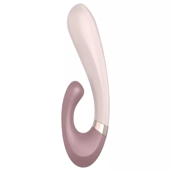 Satisfyer Heat Wave - programėle valdomas šildomas vibratorius (smėlio spalvos)