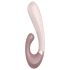 Satisfyer Heat Wave – išmanus, šildantis, lenktas vibratorius (smėlio spalvos)