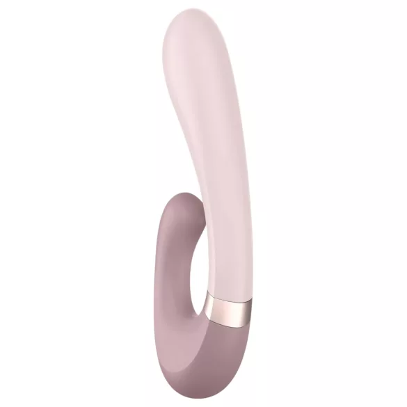 Satisfyer Heat Wave - programėle valdomas šildomas vibratorius (smėlio spalvos)