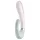 Satisfyer Heat Wave - programėle valdomas šildantis vibratorius (mėtos spalvos)