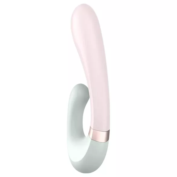 Satisfyer Heat Wave - programėle valdomas šildantis vibratorius (mėtos spalvos)