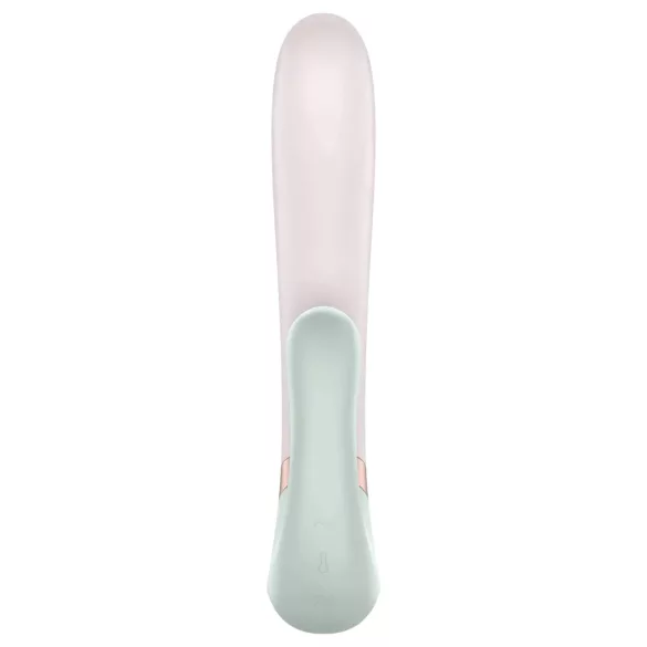 Satisfyer Heat Wave - programėle valdomas šildantis vibratorius (mėtos spalvos)
