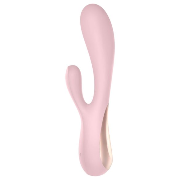 Satisfyer Mono Flex - išmanus atsparus vandeniui vibratorius (rožinis)