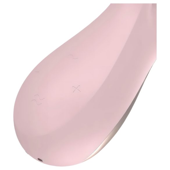 Satisfyer Mono Flex - išmanus atsparus vandeniui vibratorius (rožinis)