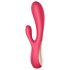 Satisfyer Mono Flex - išmanus vandeniui atsparus vibratorius (raudonas)