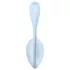 Satisfyer Smooth Petal - išmanus vibruojantis kiaušinėlis - mėlynas