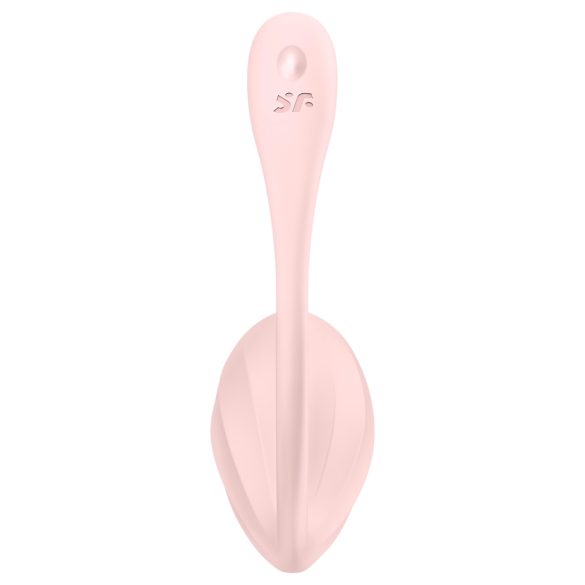 Satisfyer Ribbed Petal - vibruojantis kiaušinėlis su nuotoliniu valdymu